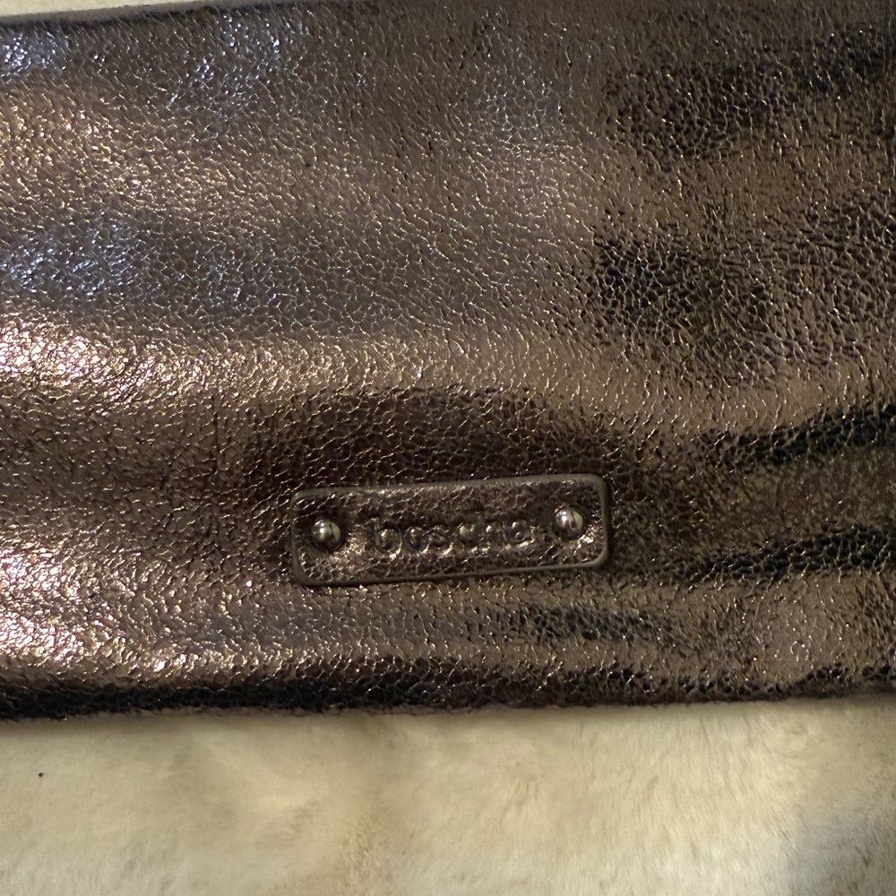 Shimmering Silver Clutch